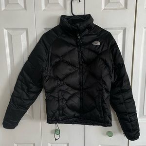 Northface Black Puffer Coat size medium